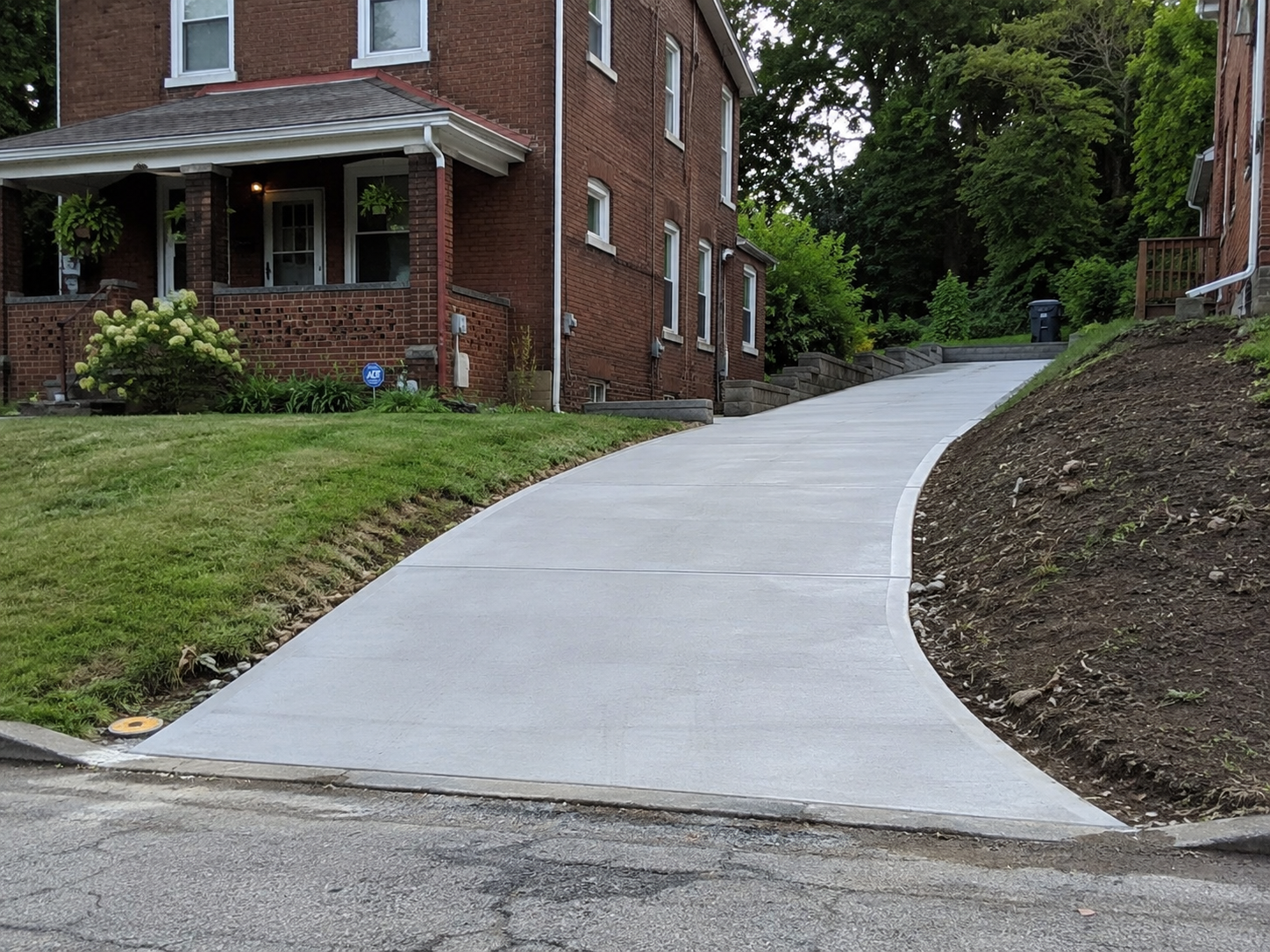 Driveway replacement versus repair