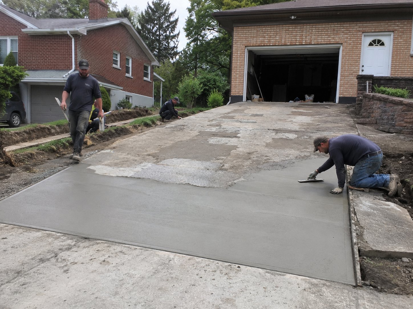 Concrete spalling repair Pittsburgh