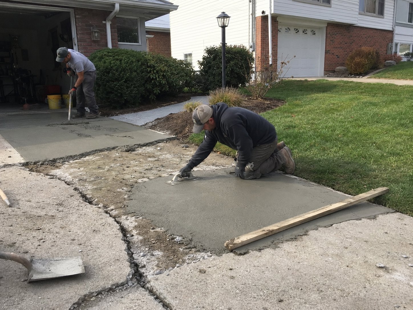 Broken concrete repair Pittsburgh
